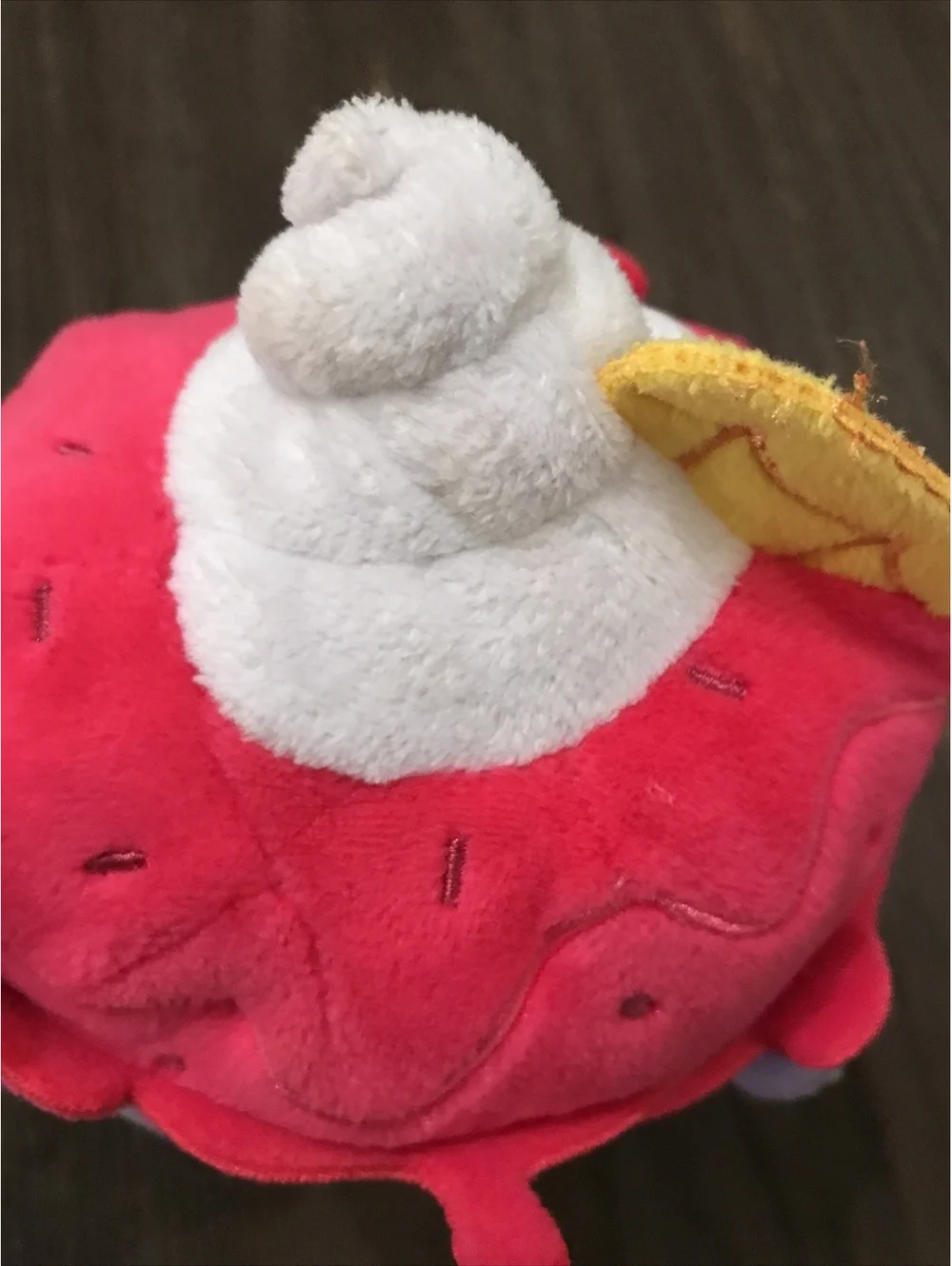 Shopkins Ice Cream Queen Purple Pink  Plush Toy EUC